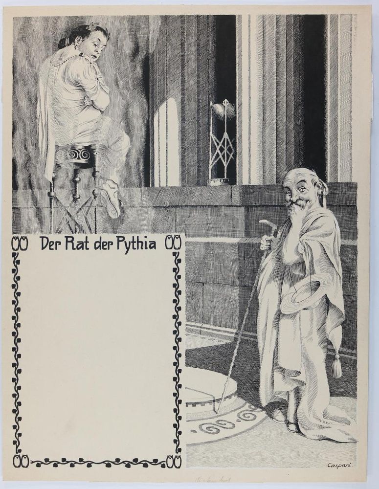 Große Abbildung Nr.16: 143-3973 Caspari, Walther: (Künstlergraphik, Karikatur)