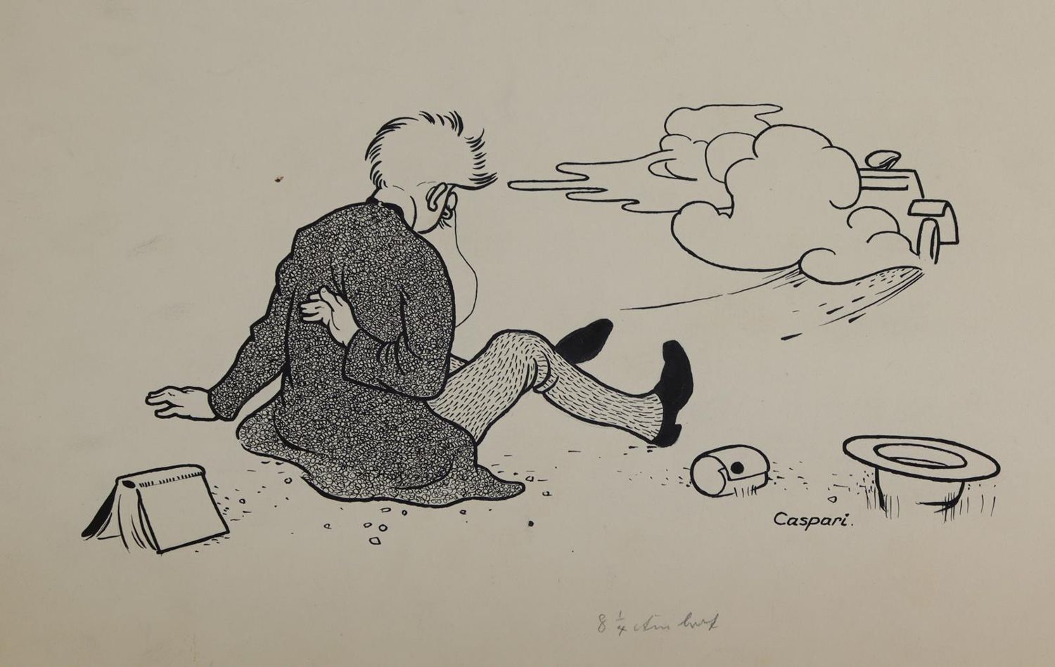 Große Abbildung Nr.4: 143-3974 Caspari, Walther: (Künstlergraphik, Karikatur)