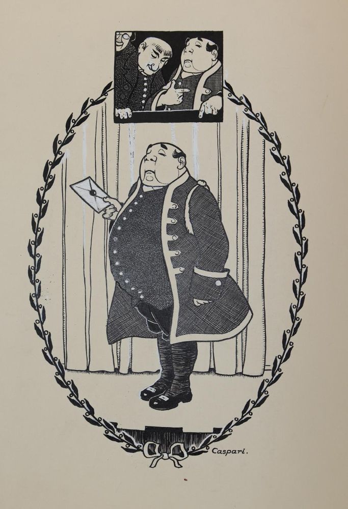 Große Abbildung Nr.6: 143-3974 Caspari, Walther: (Künstlergraphik, Karikatur)