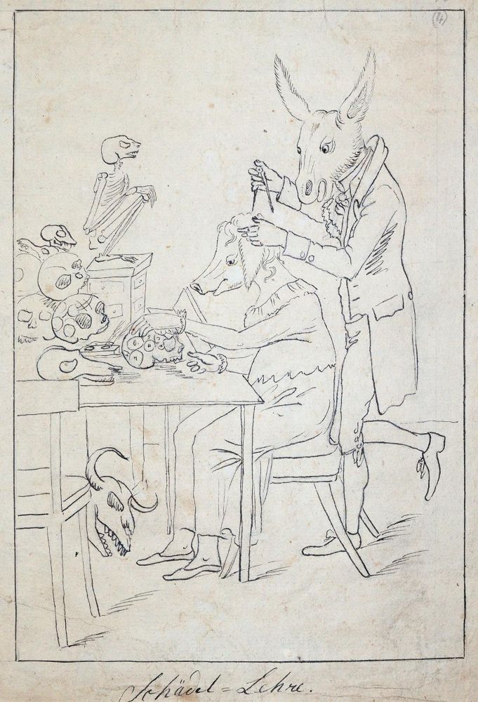 Große Abbildung Nr.1: 143-3977 Erquickungen: (Künstlergraphik, Karikatur)