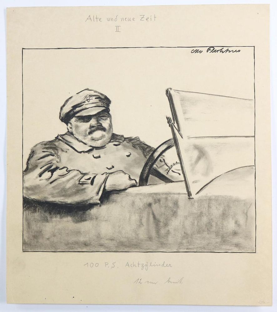 Große Abbildung Nr.3: 143-3980 Flechtner, Otto: (Künstlergraphik, Karikatur)