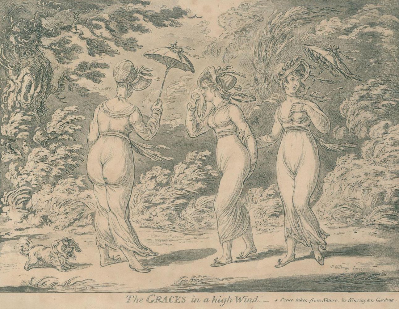 Große Abbildung Nr.1: 143-3983 Gillray, James: (Künstlergraphik, Karikatur)