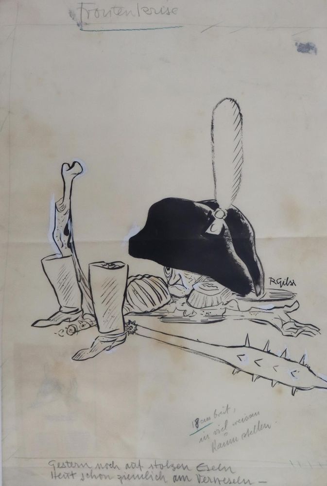 Große Abbildung Nr.1: 143-3986 Gilsi, René: (Künstlergraphik, Karikatur)