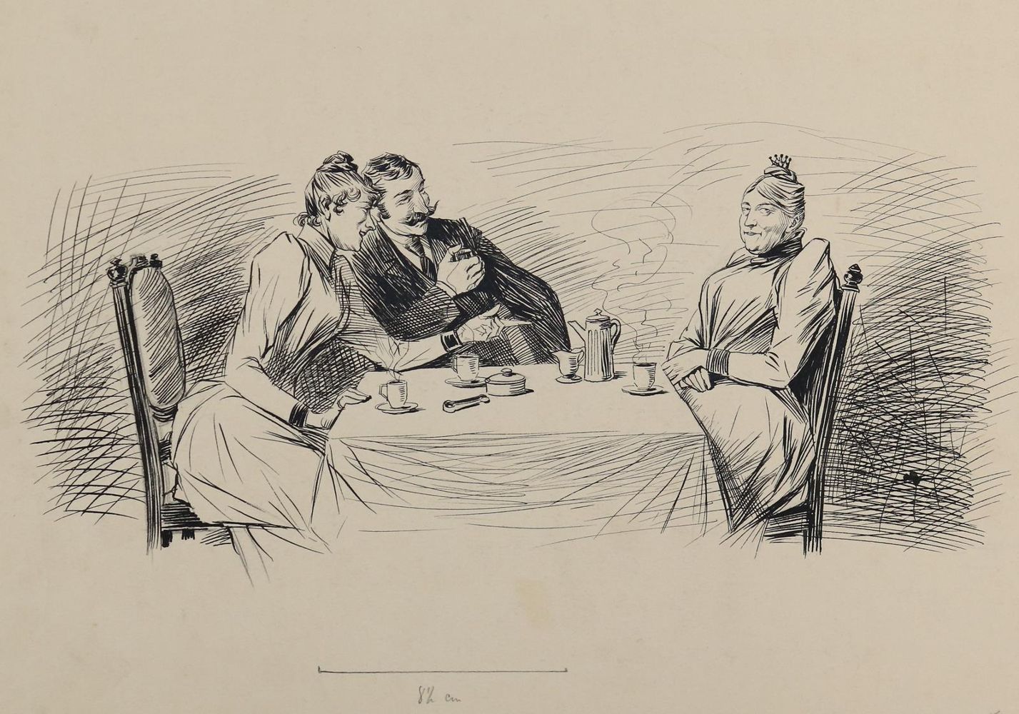 Große Abbildung Nr.3: 143-3989 Grätz, Theodor: (Künstlergraphik, Karikatur)