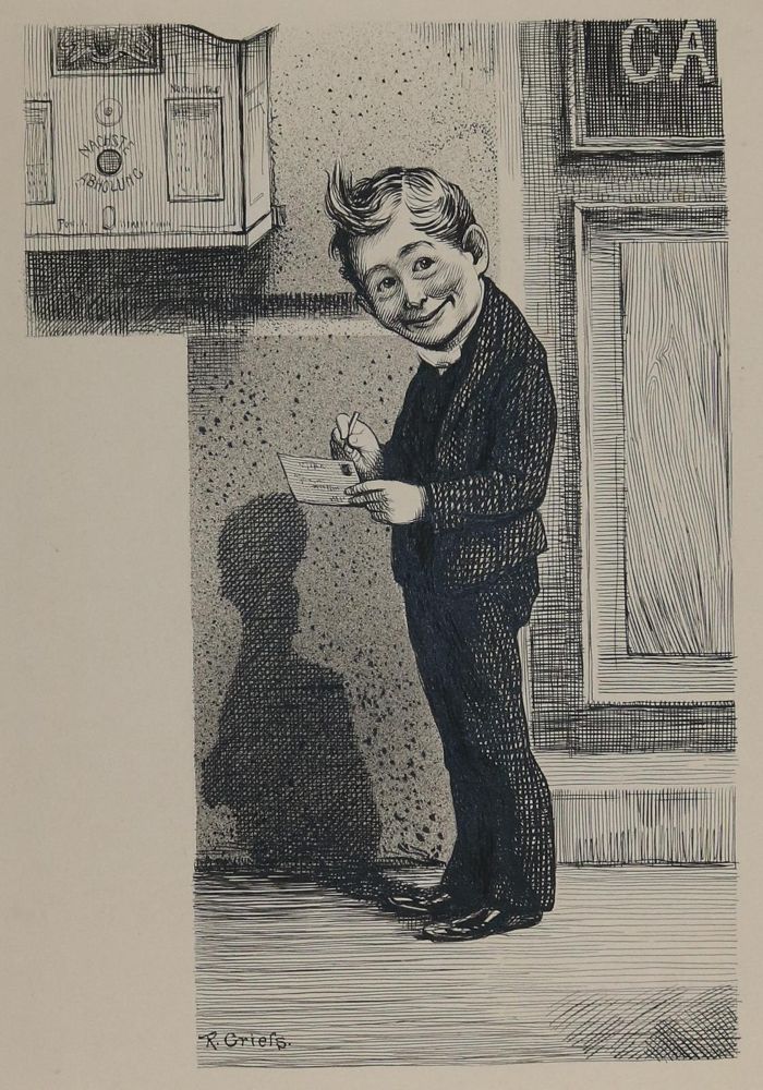 Große Abbildung Nr.2: 143-3994 Grieß, Rudolf: (Künstlergraphik, Karikatur)