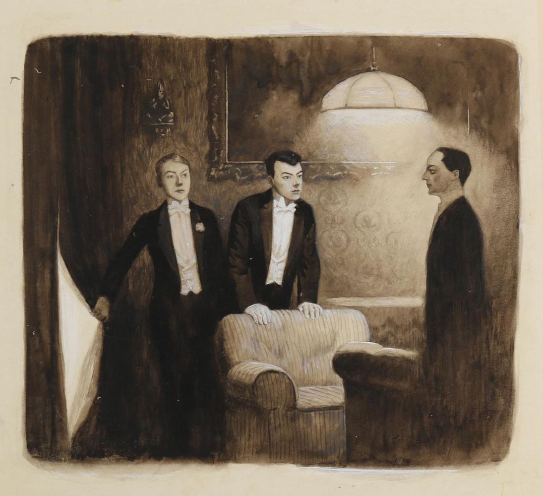Große Abbildung Nr.5: 143-4007 Kirchner, Eugen: (Künstlergraphik, Karikatur)