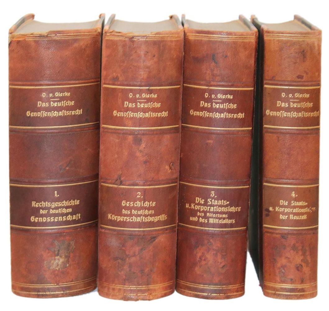 Große Abbildung Nr.1: 143-403 Gierke,O.v.: (Juridica und Kriminologie)