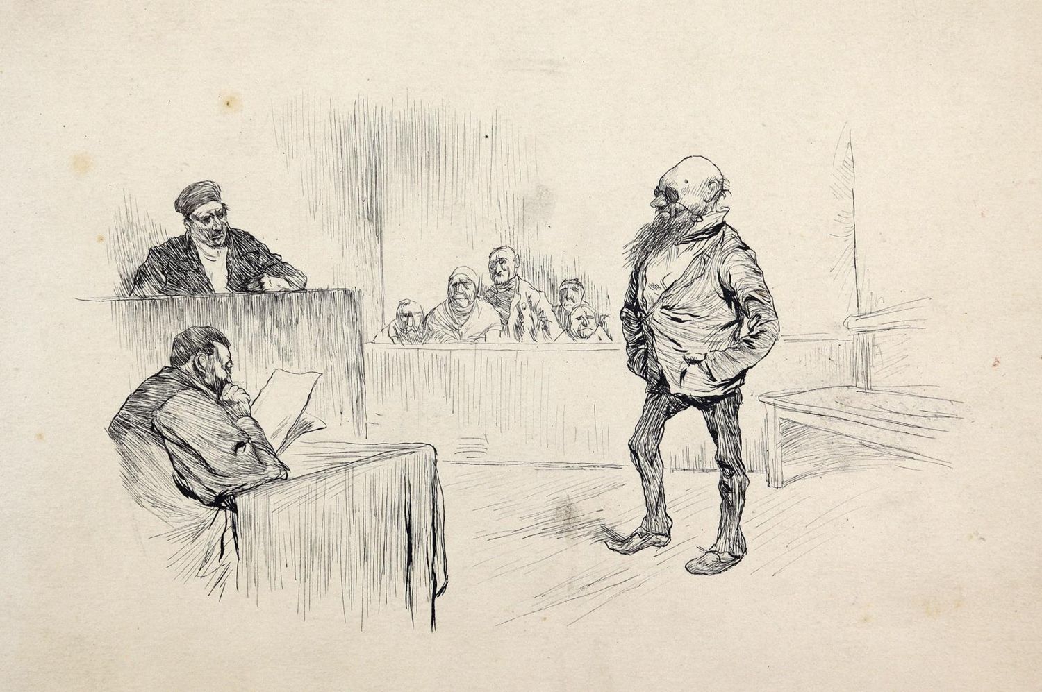 Große Abbildung Nr.3: 143-4034 Steub, Fritz: (Künstlergraphik, Karikatur)