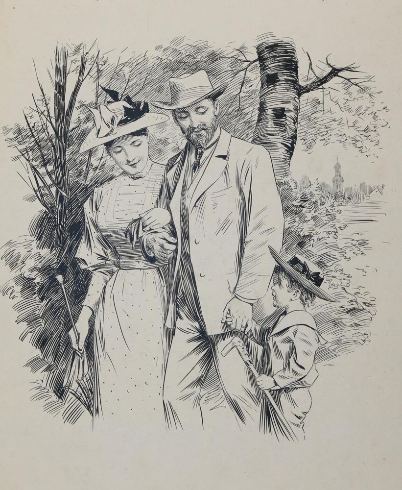 Große Abbildung Nr.5: 143-4042 Zopf, Carl: (Künstlergraphik, Karikatur)