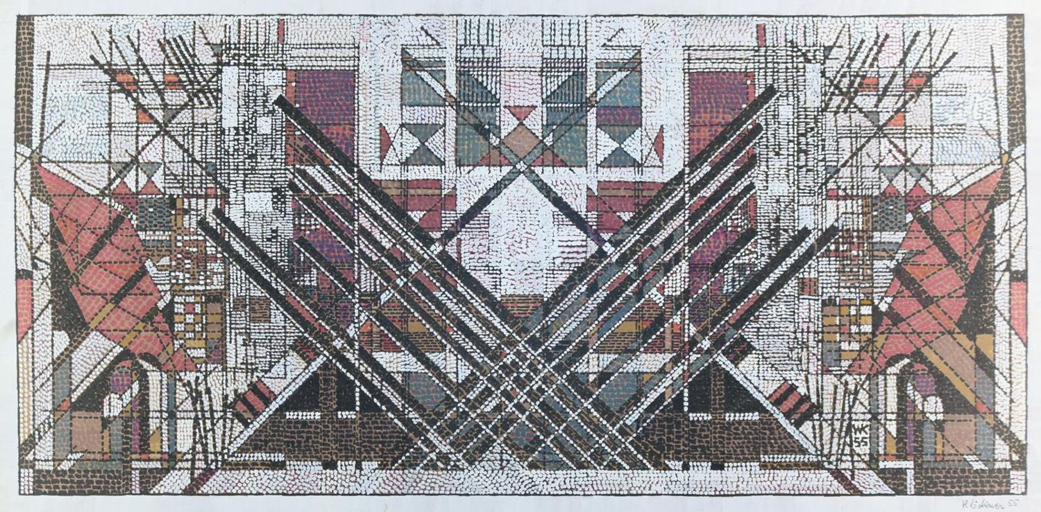 Große Abbildung Nr.6: 143-4056 Klöckner, Walter: (Künstlergraphik)