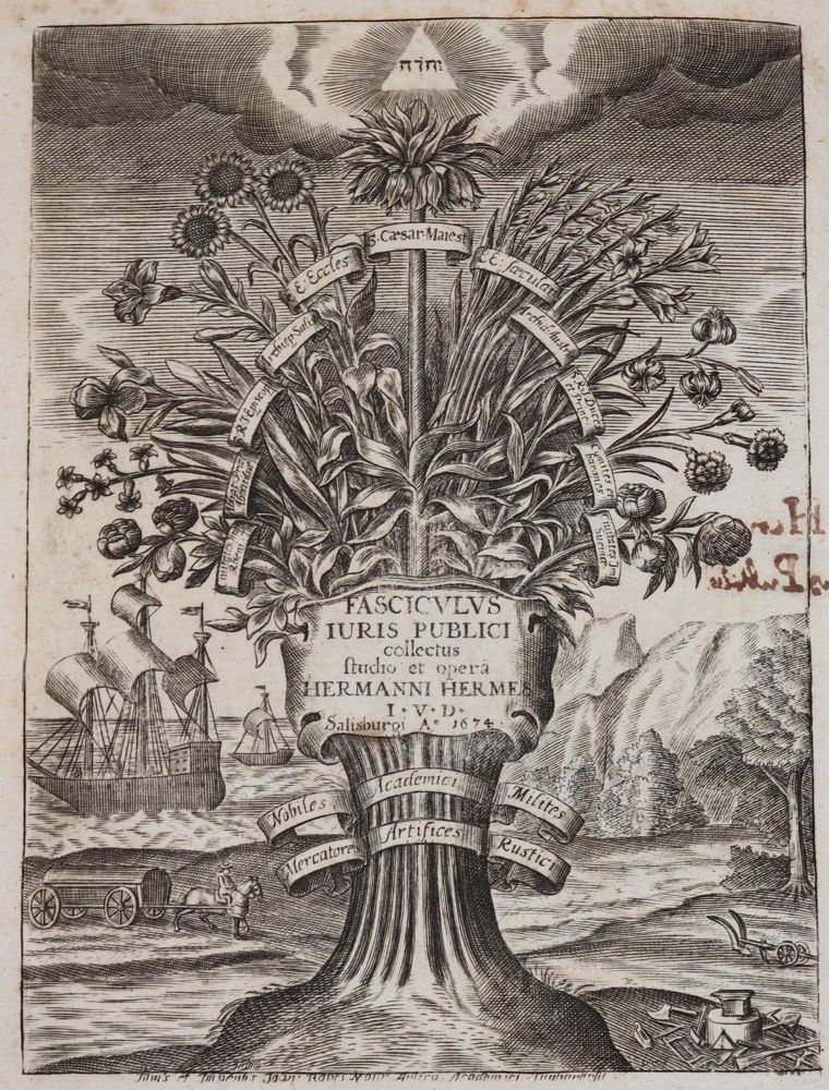 Große Abbildung Nr.2: 143-406 Hermes,H.: (Juridica und Kriminologie)