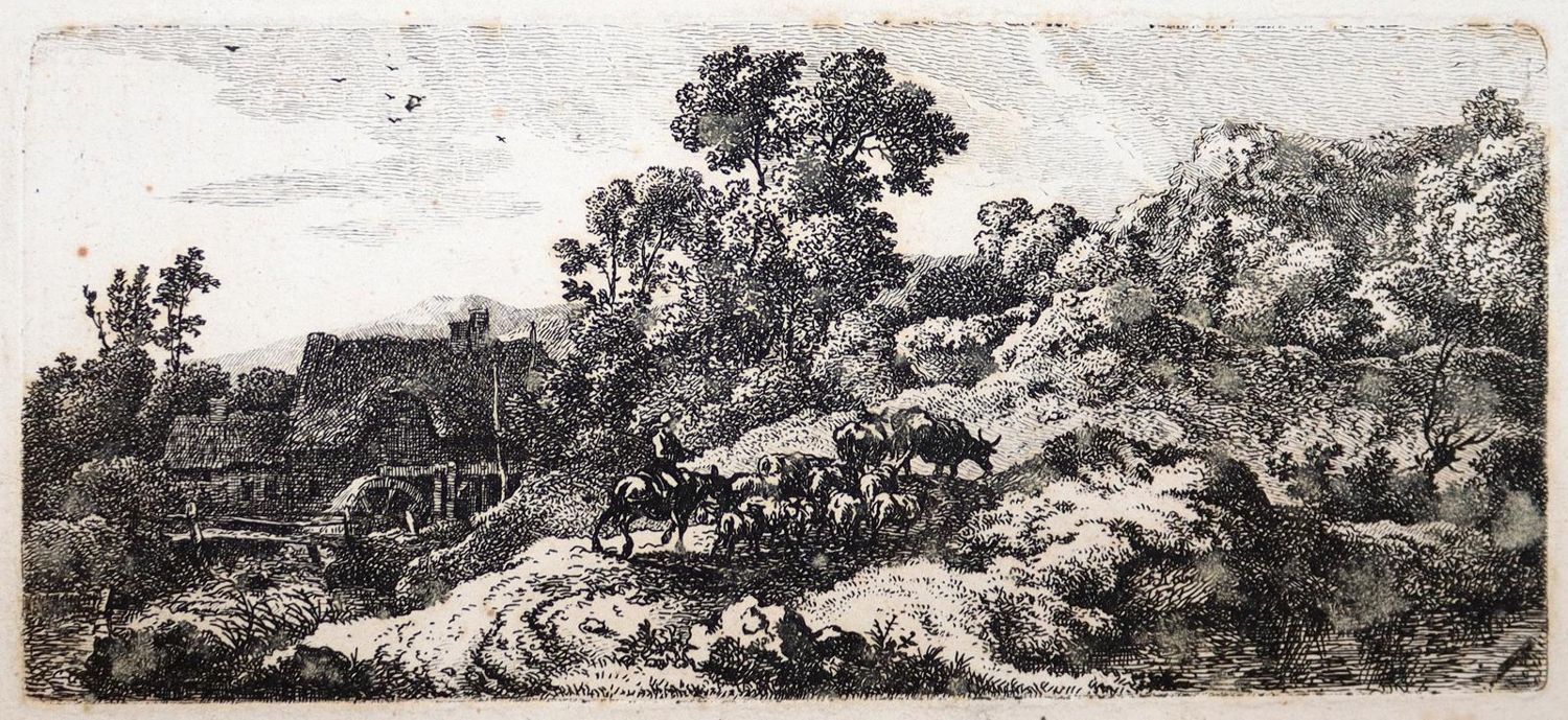 Große Abbildung Nr.3: 143-4060 Kobell, Ferdinand von: (Künstlergraphik)