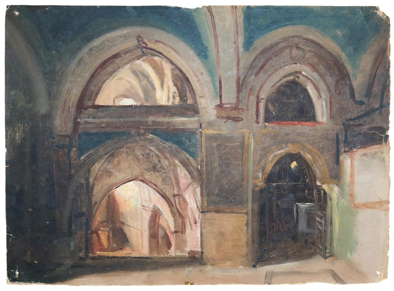 Große Abbildung Nr.1: 143-4071 Kolb, Alexander-Wilhelm: (Künstlergraphik)