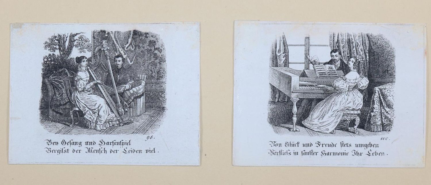 Große Abbildung Nr.2: 143-4080 Konvolut.: (Künstlergraphik)