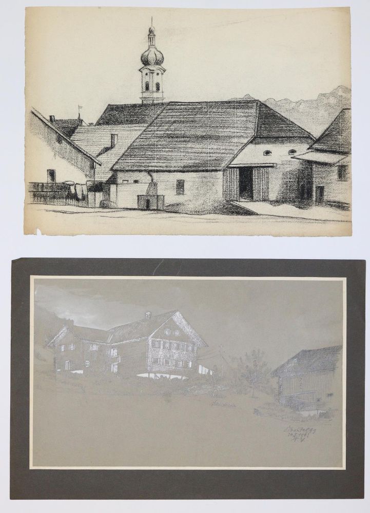 Große Abbildung Nr.6: 143-4100 Konvolut: (Künstlergraphik)