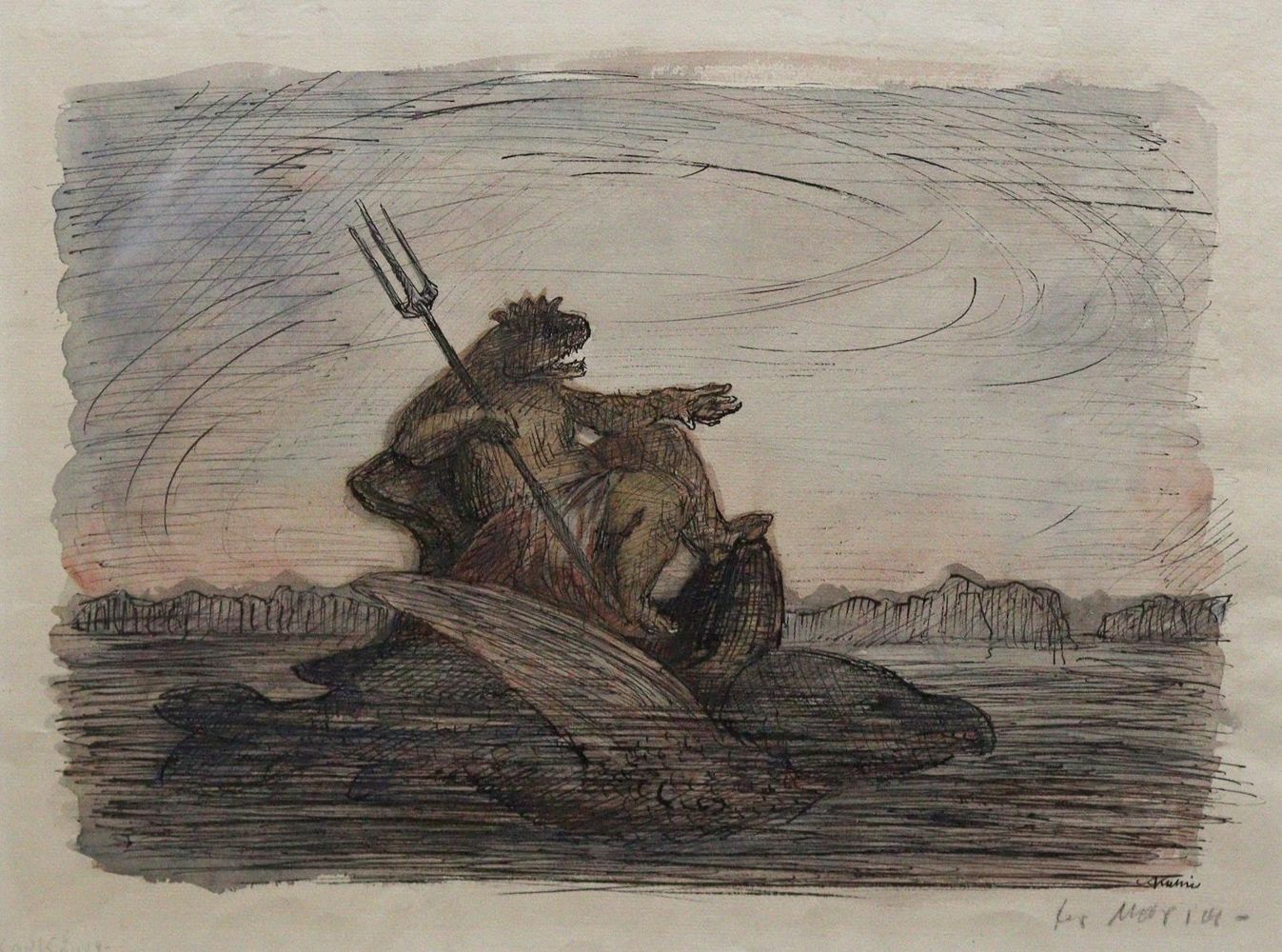 Große Abbildung Nr.1: 143-4117 Kubin, Alfred: (Künstlergraphik)