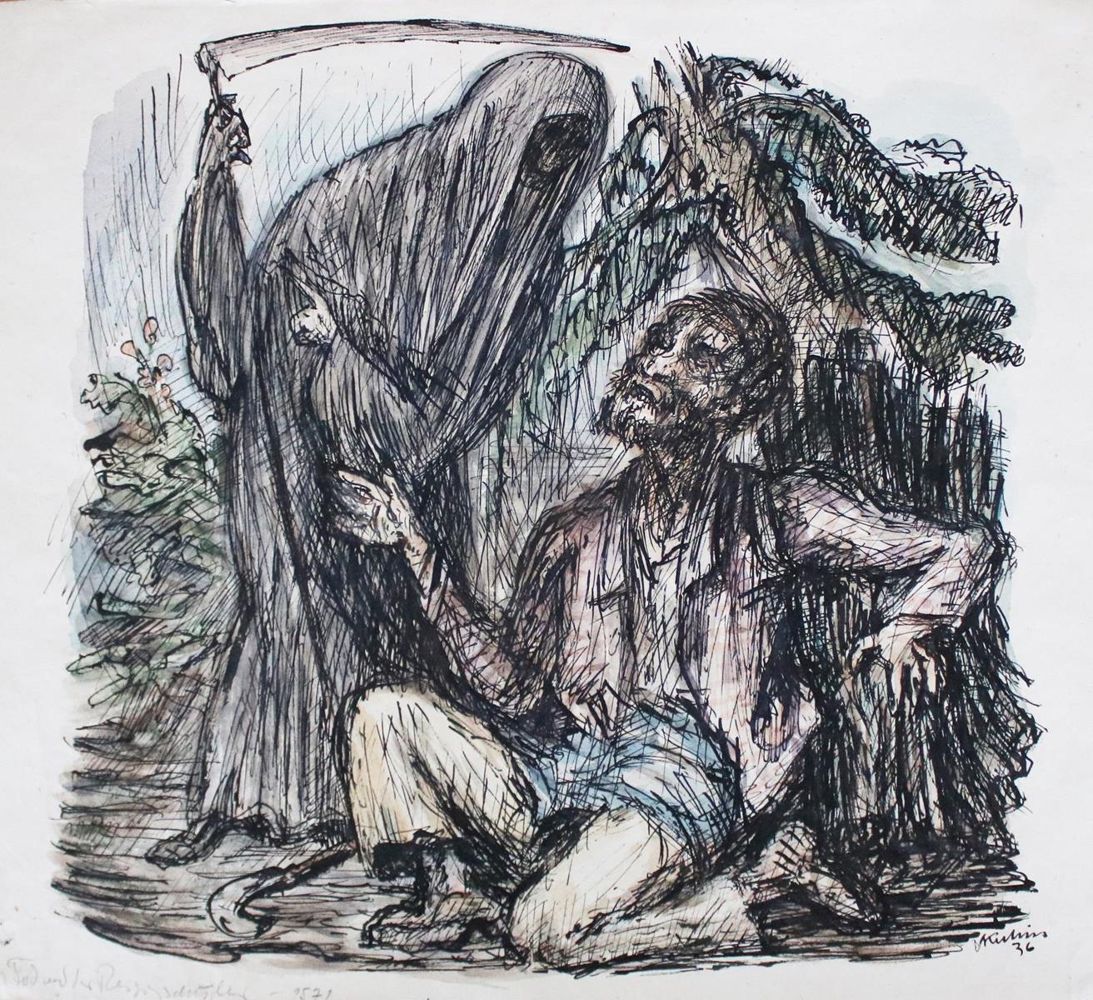 Große Abbildung Nr.1: 143-4118 Kubin, Alfred: (Künstlergraphik)