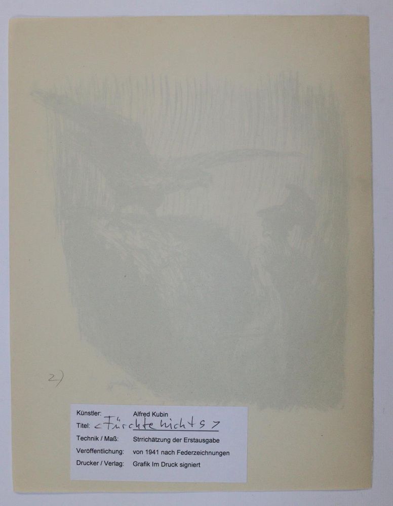 Große Abbildung Nr.2: 143-4119 Kubin, Alfred: (Künstlergraphik)
