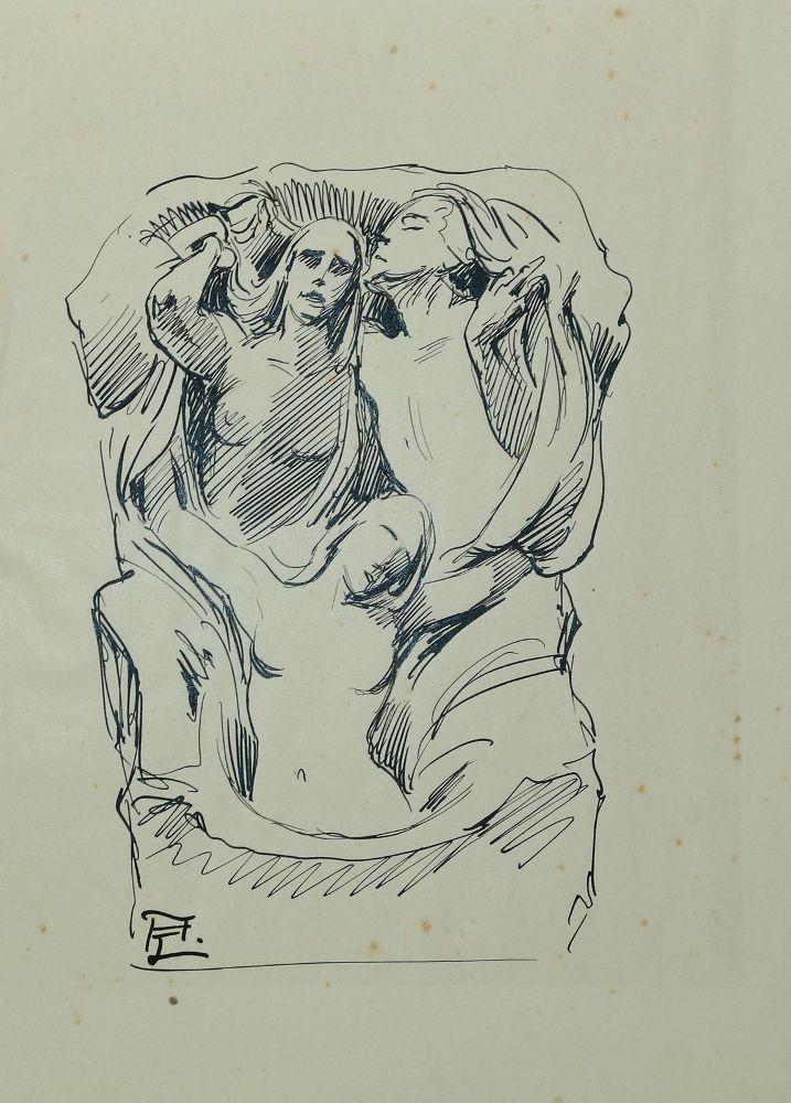 Große Abbildung Nr.4: 143-4154 Leistner, Albrecht: (Künstlergraphik)