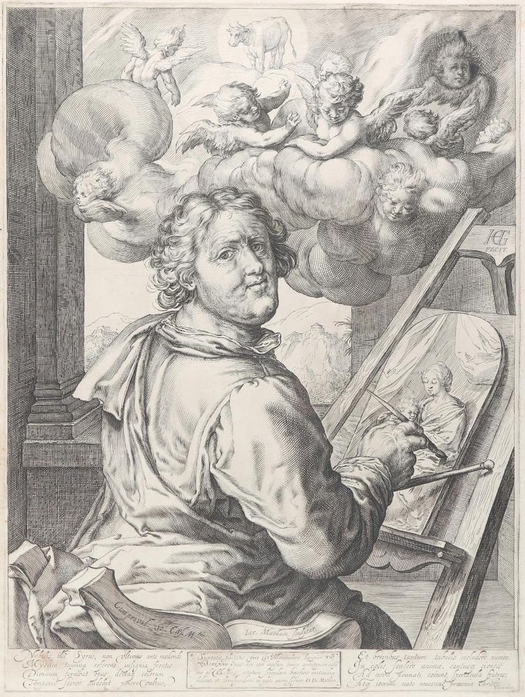 Große Abbildung Nr.1: 143-4191 Matham, Jacob: (Künstlergraphik)