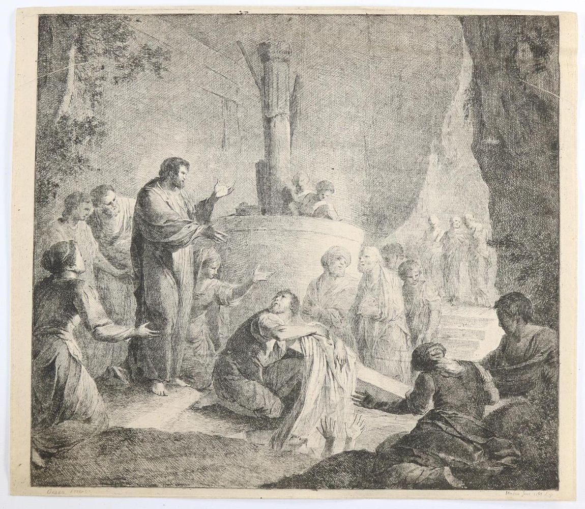 Große Abbildung Nr.1: 143-4218 Mechau, Jacob Wilhelm: (Künstlergraphik)