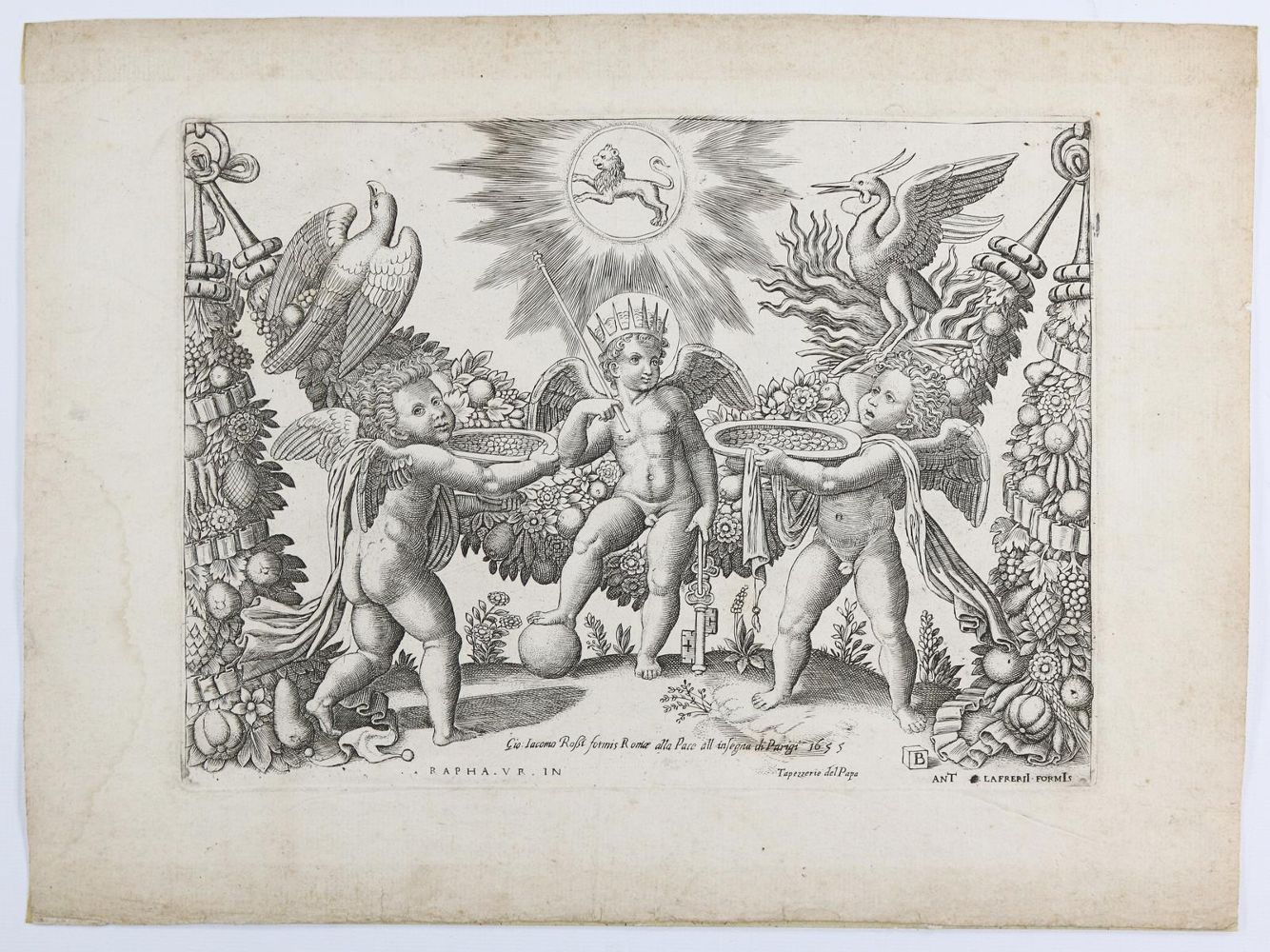 Große Abbildung Nr.3: 143-4221 Meister B mit dem Würfel: (Künstlergraphik)