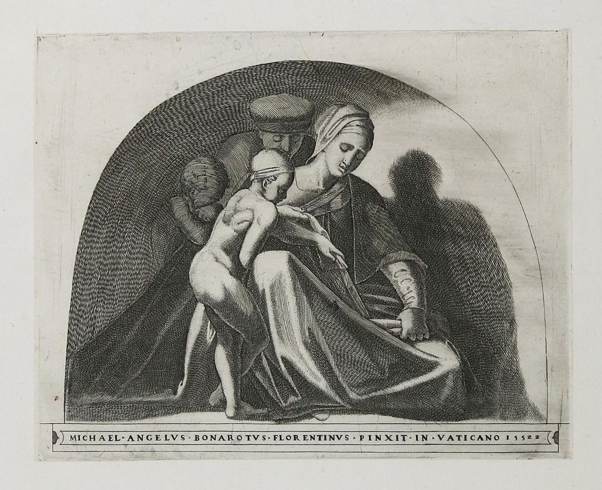 Große Abbildung Nr.1: 143-4232 Michelangelo Buonarotti: (Künstlergraphik)