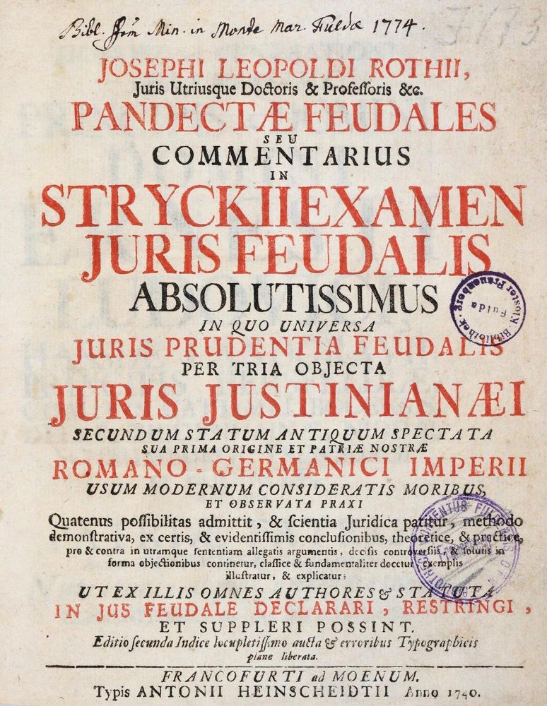 Große Abbildung Nr.1: 143-425 Roth,J.L.: (Juridica und Kriminologie)