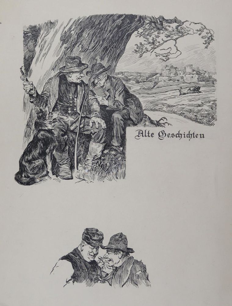 Große Abbildung Nr.7: 143-4261 Münzer, Adolf: (Künstlergraphik)