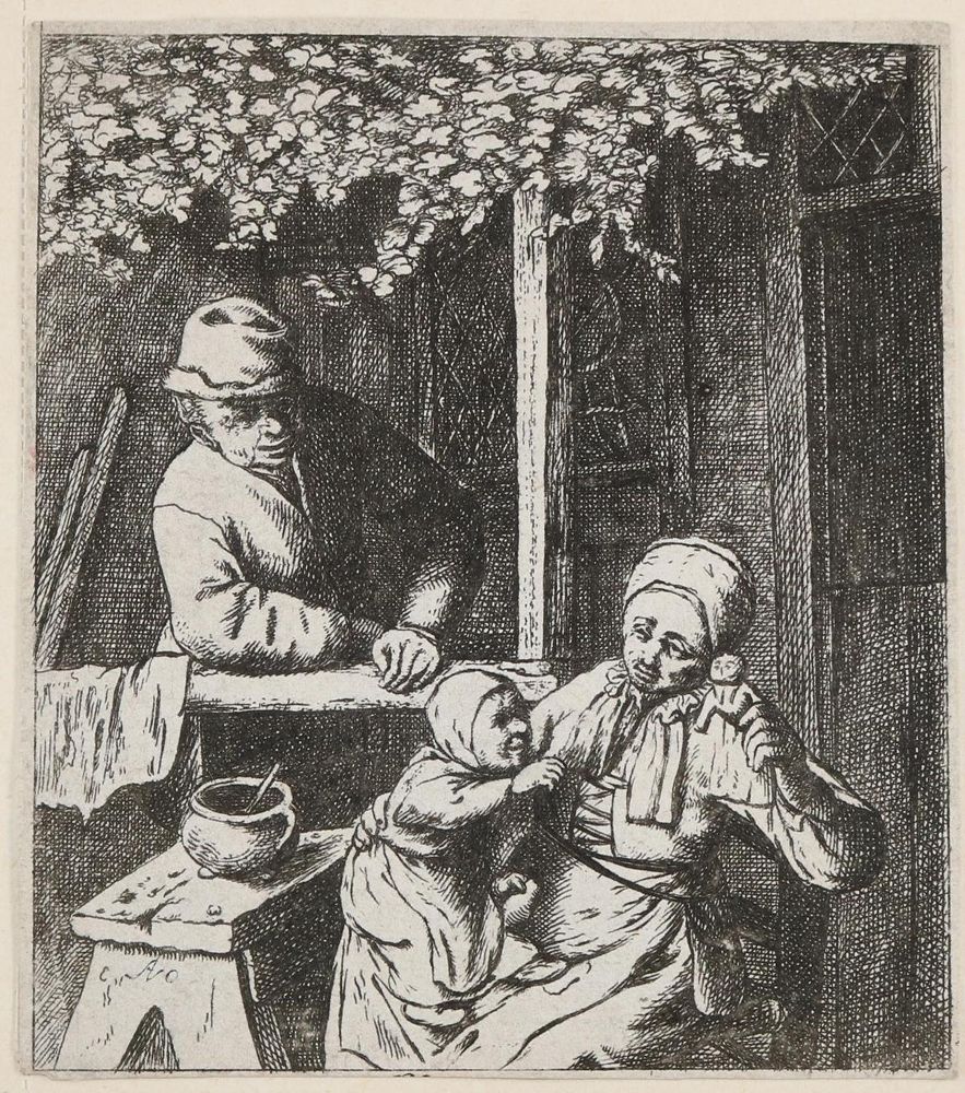 Große Abbildung Nr.1: 143-4292 Ostade, Adriaen van: (Künstlergraphik)