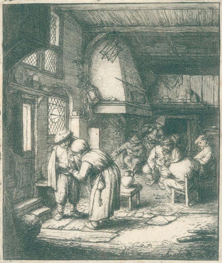 Große Abbildung Nr.1: 143-4295 Ostade, Adriaen van: (Künstlergraphik)