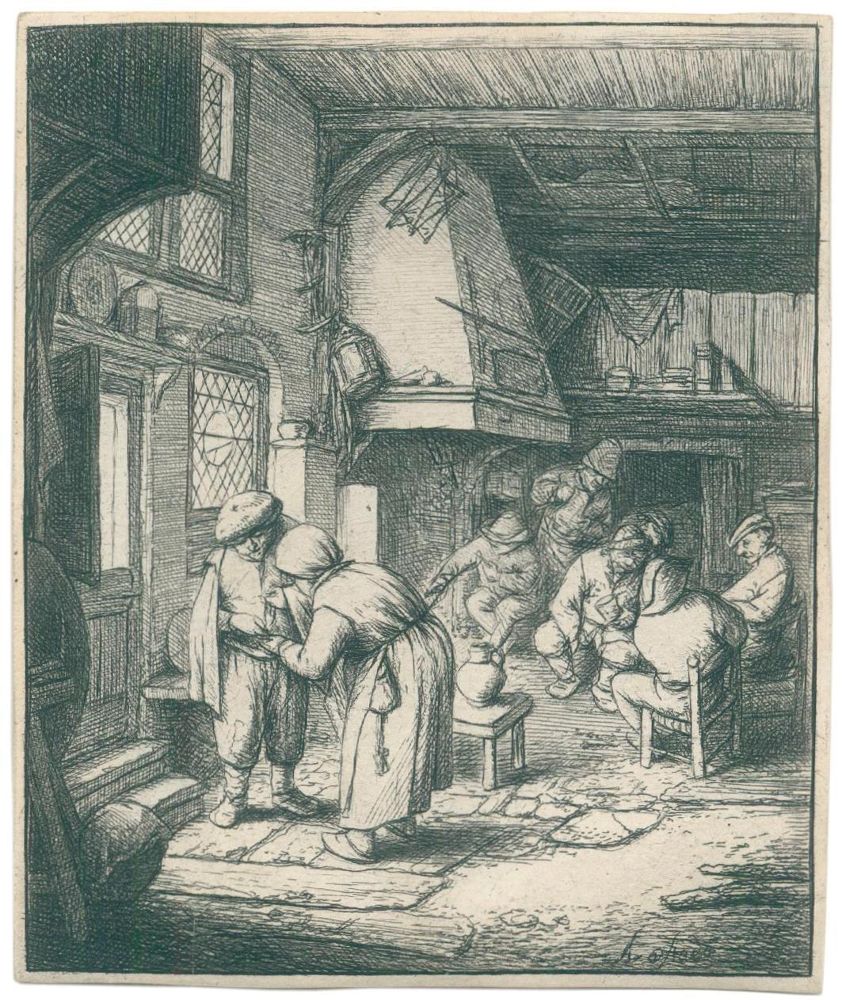 Große Abbildung Nr.1: 143-4296 Ostade, Adriaen van: (Künstlergraphik)