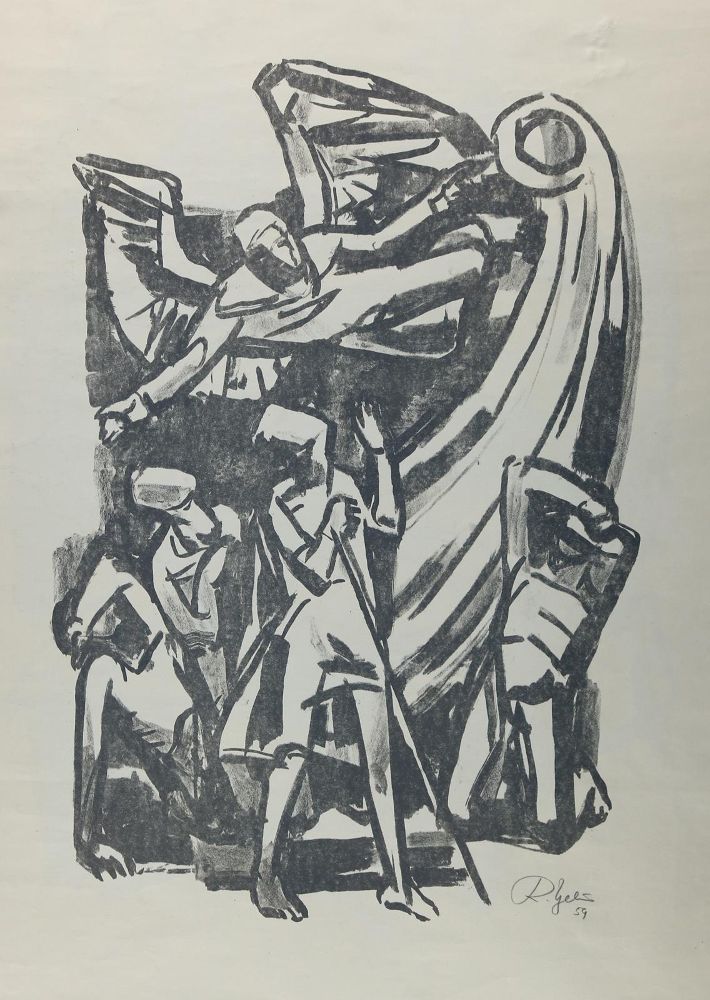 Große Abbildung Nr.2: 143-4314 Pfahler, Georg Karl: (Künstlergraphik)