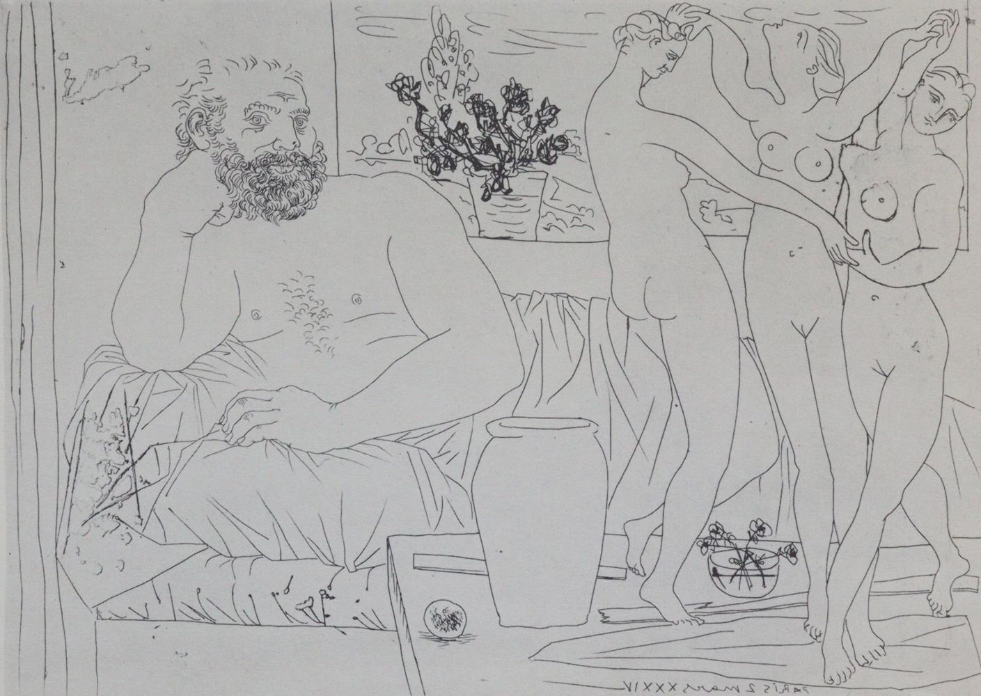 Große Abbildung Nr.5: 143-4320 Picasso, Pablo: (Künstlergraphik)