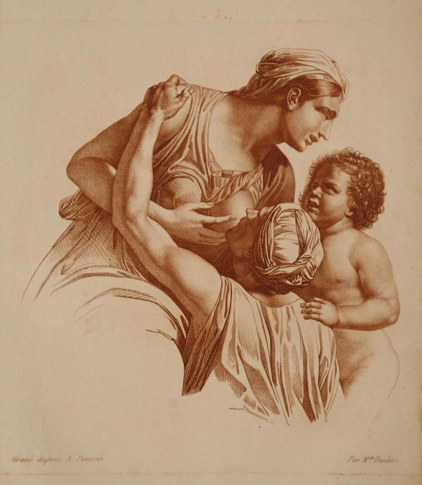 Große Abbildung Nr.1: 143-4336 Poussin, Nicolas: (Künstlergraphik)