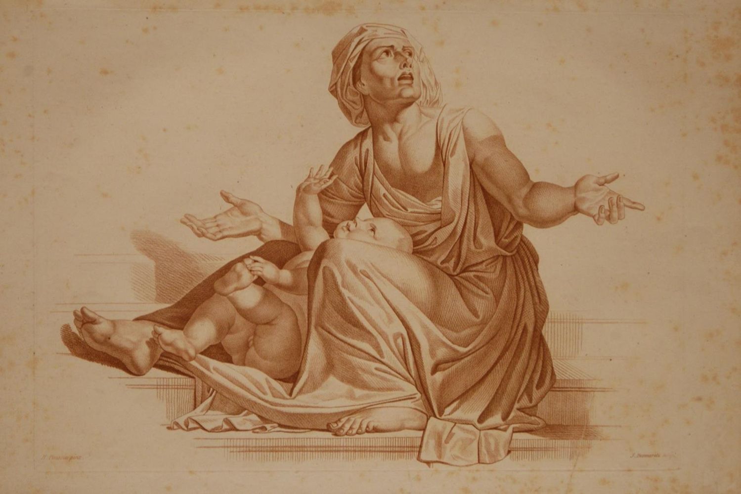 Große Abbildung Nr.4: 143-4336 Poussin, Nicolas: (Künstlergraphik)