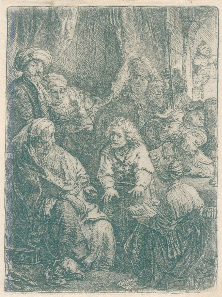 Große Abbildung Nr.1: 143-4348 Rembrandt, Hamensz van Rijn: (Künstlergraphik)