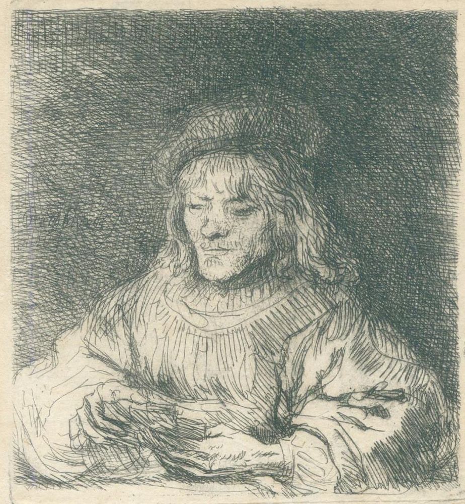 Große Abbildung Nr.1: 143-4349 Rembrandt, Hamensz van Rijn: (Künstlergraphik)