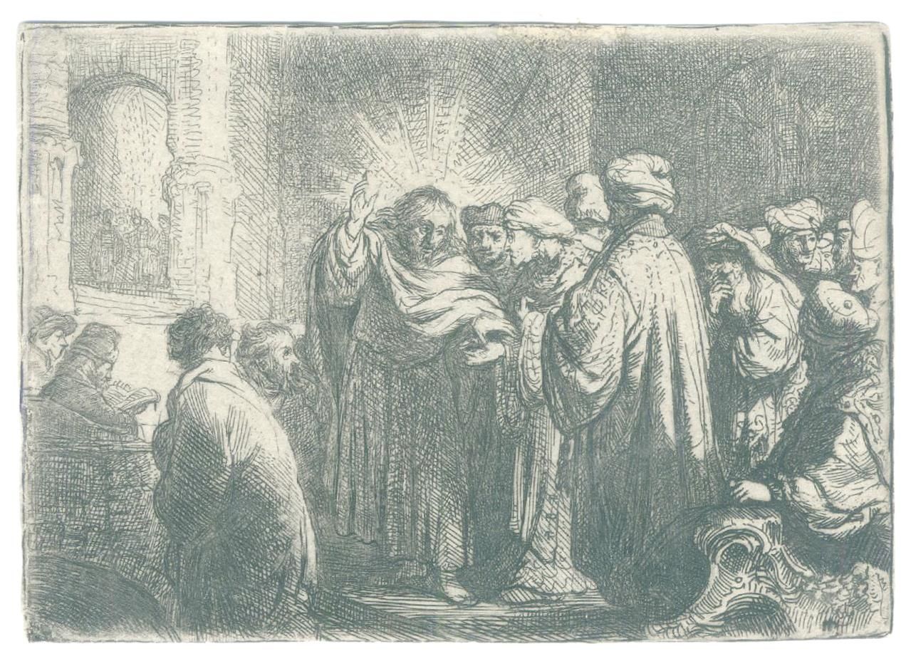 Große Abbildung Nr.1: 143-4350 Rembrandt, Hamensz van Rijn: (Künstlergraphik)