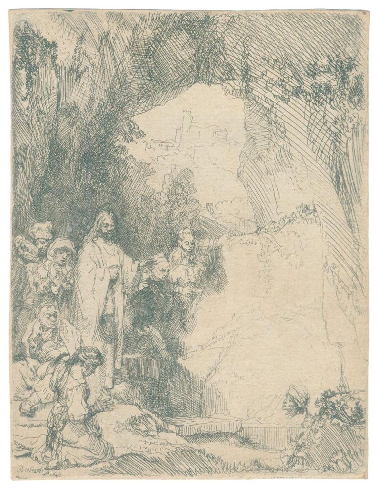 Große Abbildung Nr.1: 143-4352 Rembrandt, Hamensz van Rijn: (Künstlergraphik)