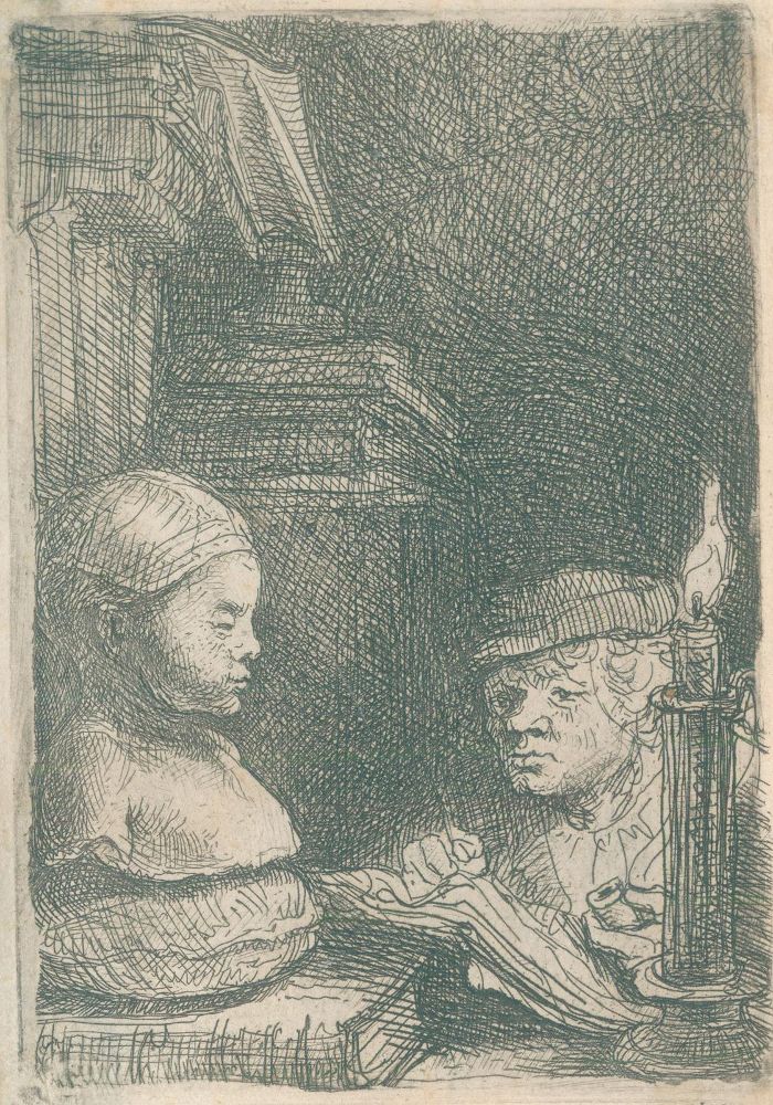Große Abbildung Nr.1: 143-4353 Rembrandt, Hamensz van Rijn: (Künstlergraphik)