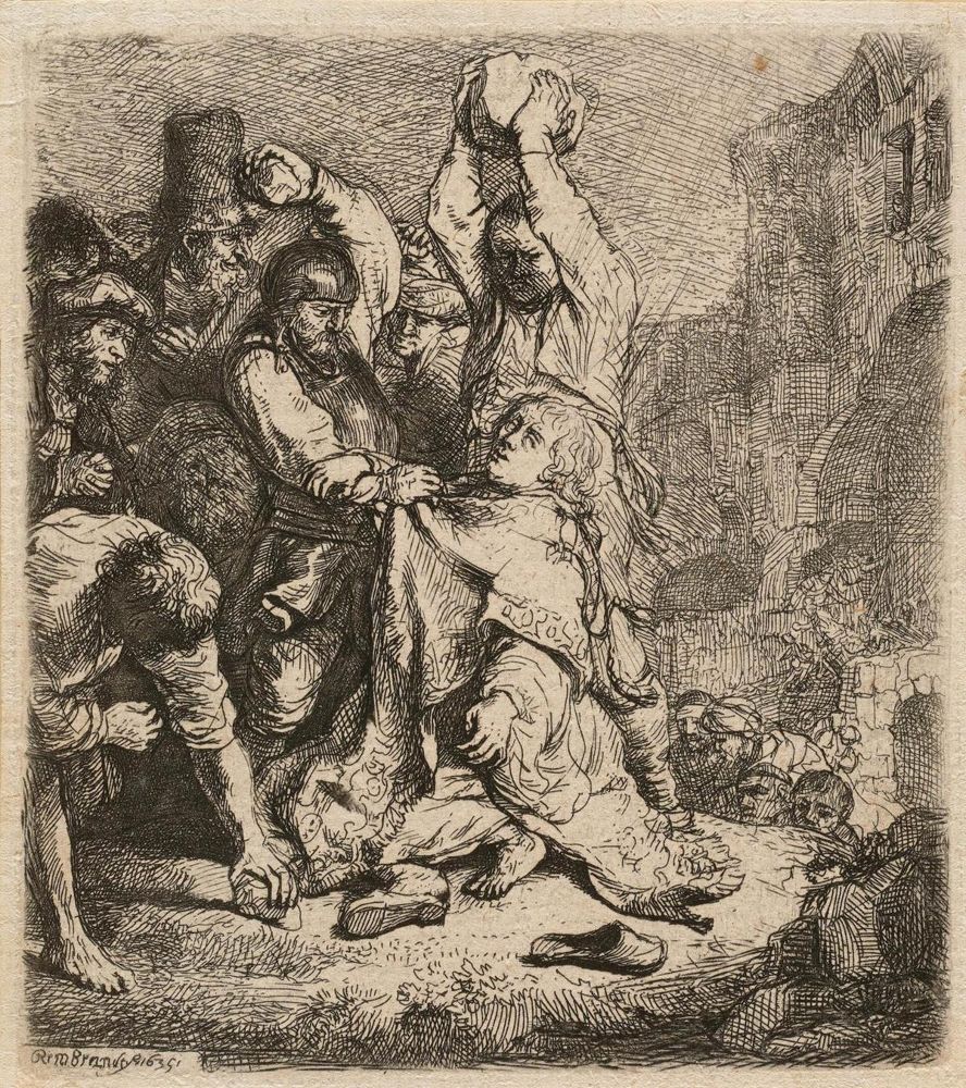 Große Abbildung Nr.1: 143-4355 Rembrandt, Harmensz. van Rijn: (Künstlergraphik)