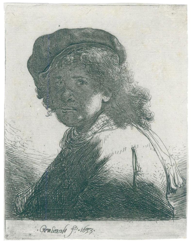 Große Abbildung Nr.1: 143-4356 Rembrandt, Harmensz van Rijn: (Künstlergraphik)