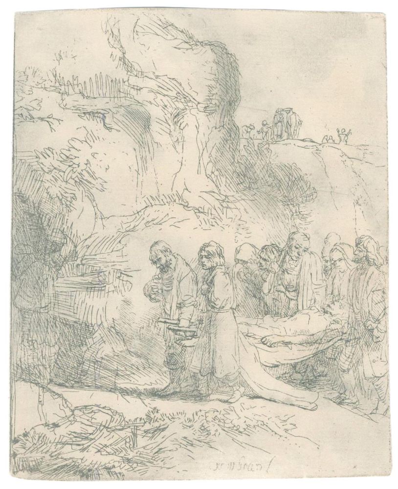Große Abbildung Nr.1: 143-4367 Rembrandt, Harmensz van Rijn: (Künstlergraphik)
