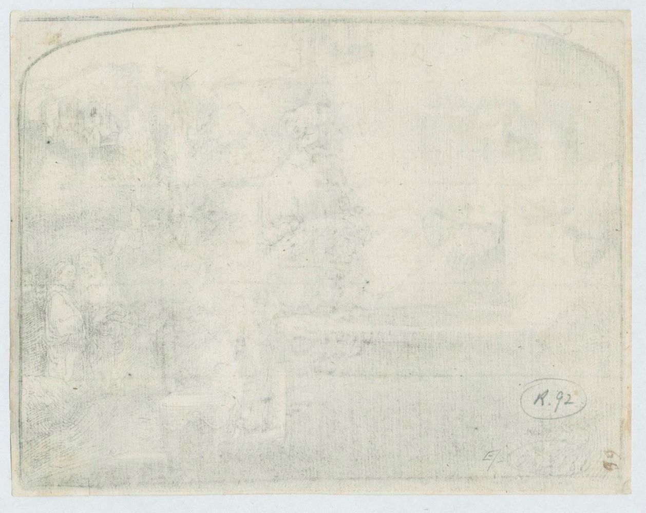 Große Abbildung Nr.2: 143-4368 Rembrandt, Harmensz van Rijn: (Künstlergraphik)