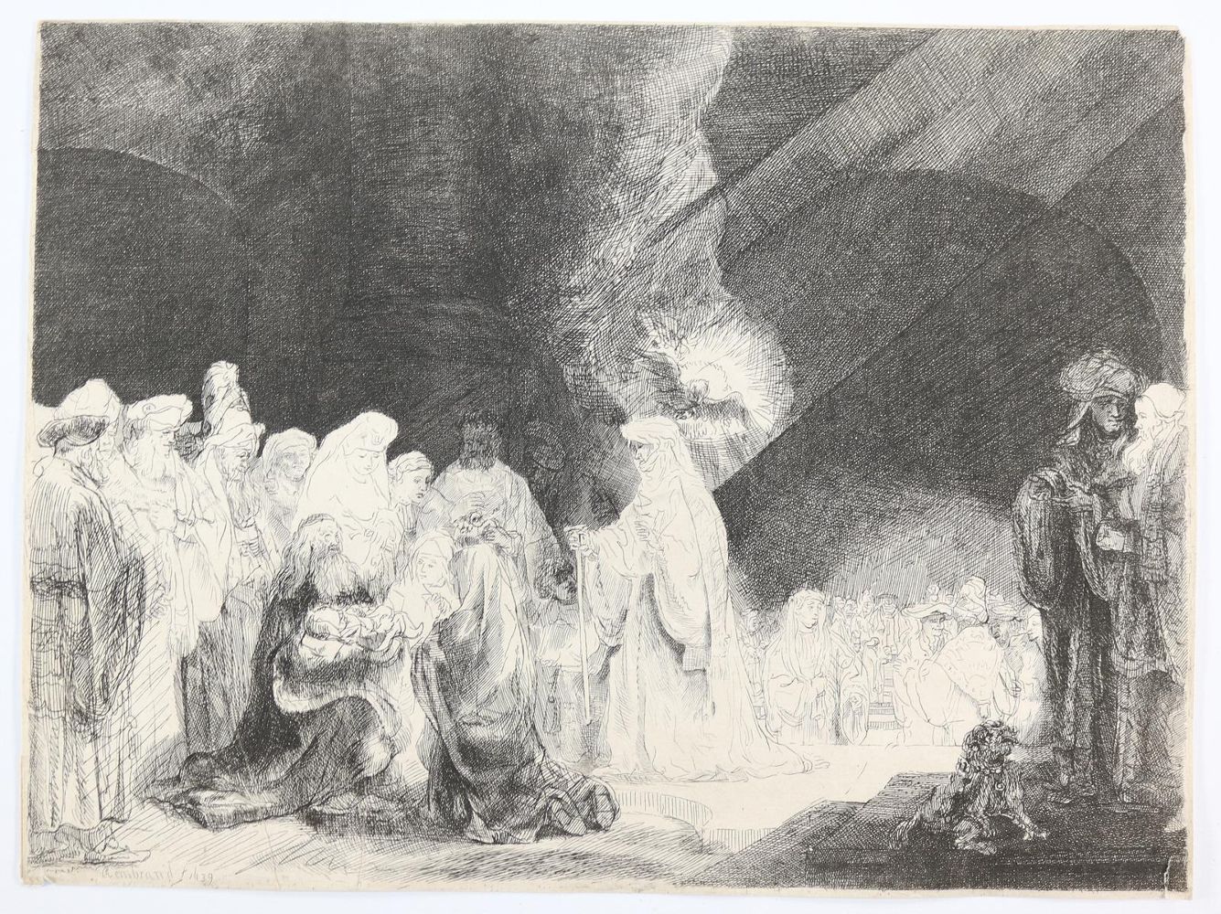 Große Abbildung Nr.1: 143-4369 Rembrandt, Harmensz van Rijn: (Künstlergraphik)