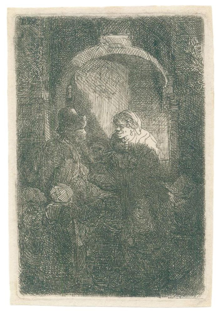 Große Abbildung Nr.1: 143-4377 Rembrandt, Harmensz van Rijn: (Künstlergraphik)