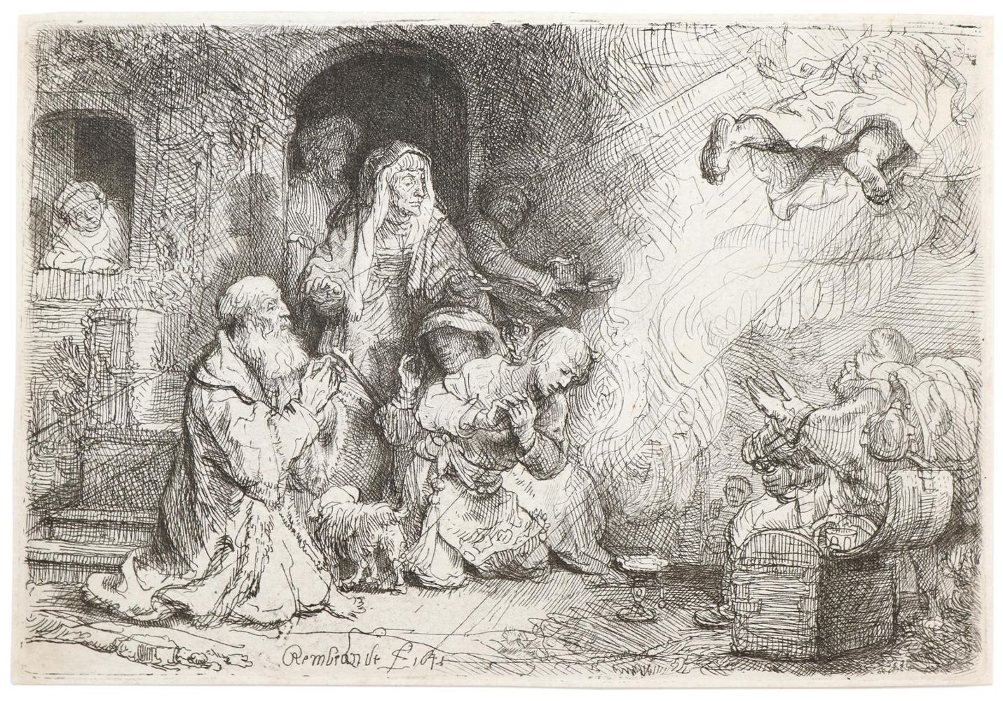 Große Abbildung Nr.1: 143-4380 Rembrandt, Harmensz van Rijn: (Künstlergraphik)
