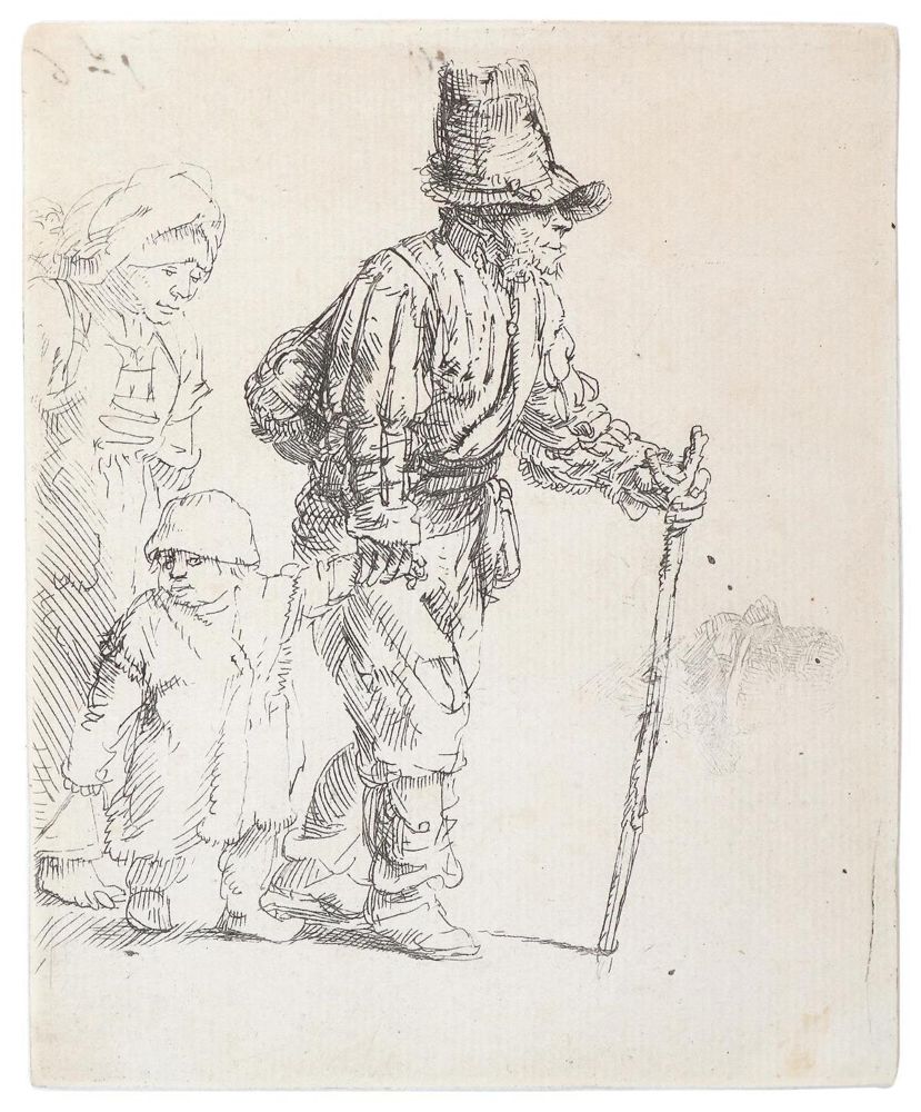 Große Abbildung Nr.1: 143-4386 Rembrandt, Harmensz van Rijn: (Künstlergraphik)