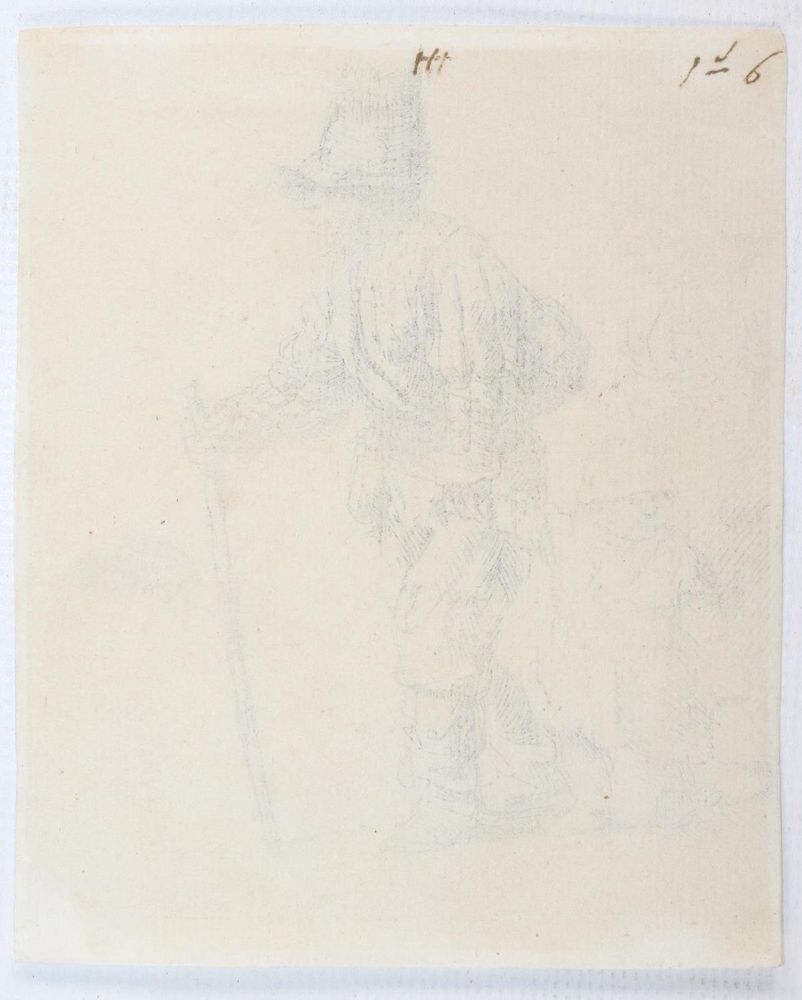 Große Abbildung Nr.2: 143-4386 Rembrandt, Harmensz van Rijn: (Künstlergraphik)